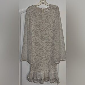 ** Lost + Wander ** Womens Boutique NWT Small S Dress Dresses White Print